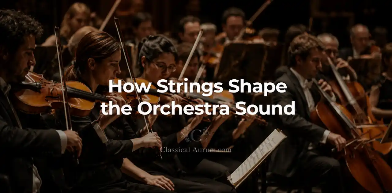 Violins Creating the Core Orchestra Sound
