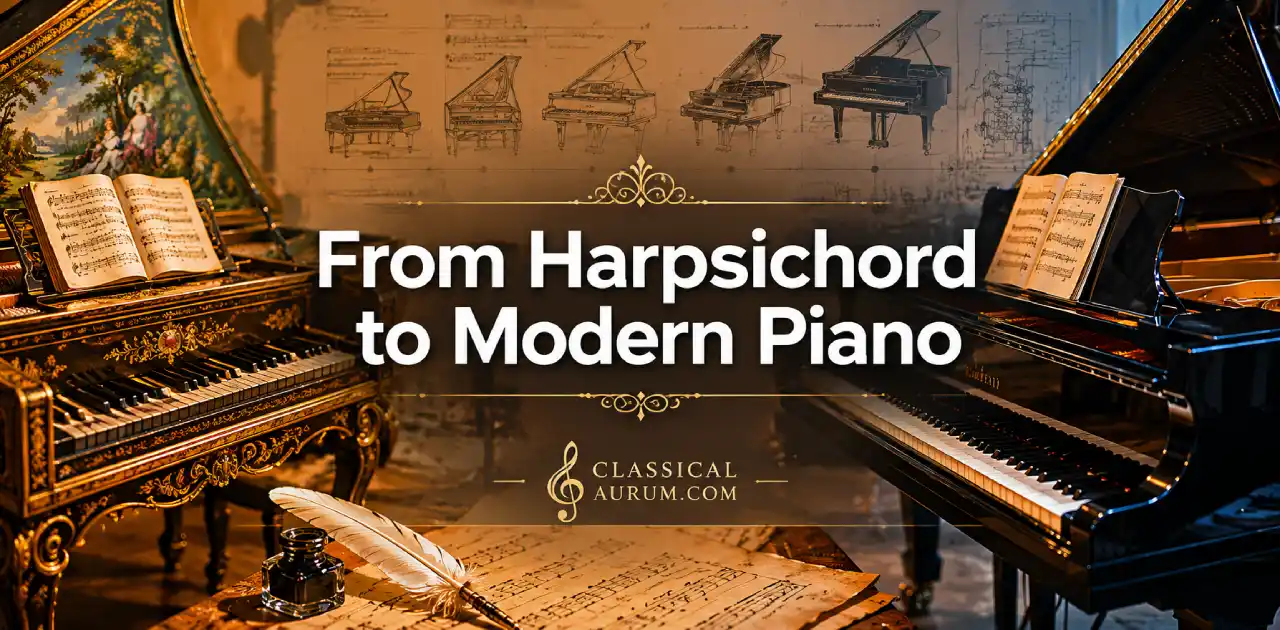 Evolution of the Harpsichord and Piano