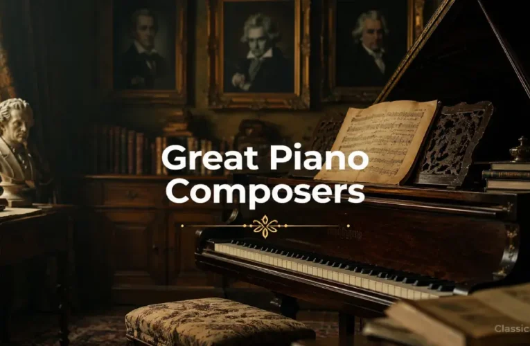 Great Piano Composers