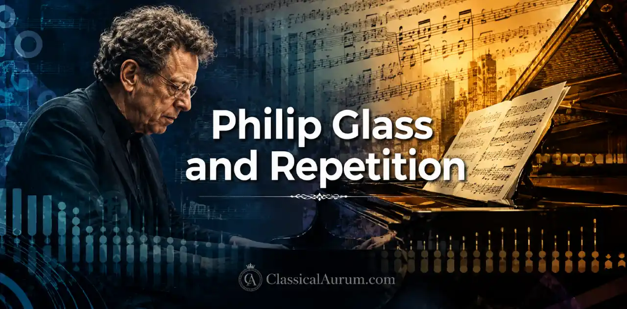 Philip Glass at the Piano